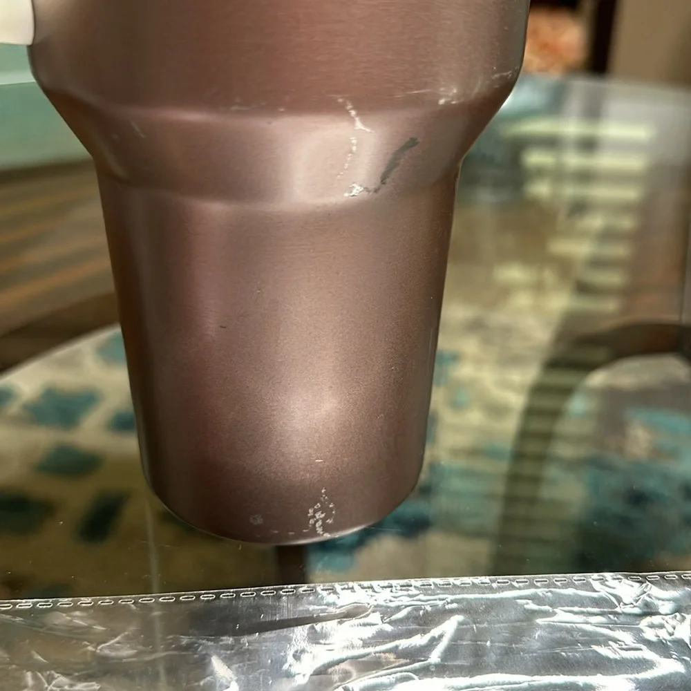 Stanley 40 oz. Quencher‎ H2.0 FlowState Tumbler Rose Quartz Glow - Picture 7 of 10